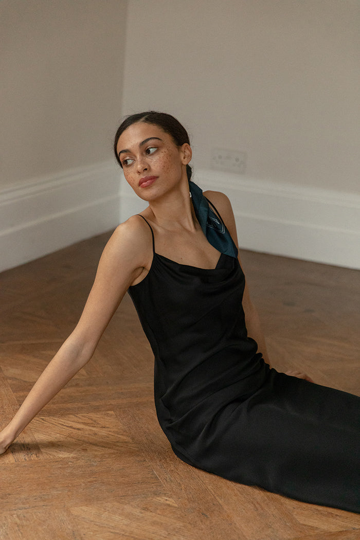 bias slip dress