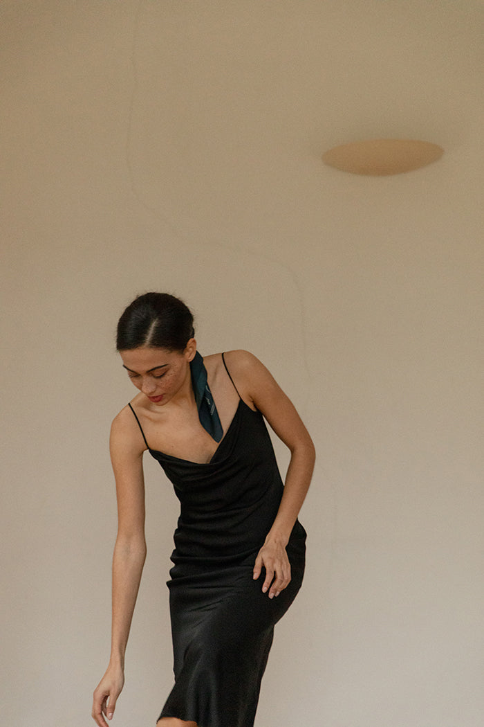 bias slip dress