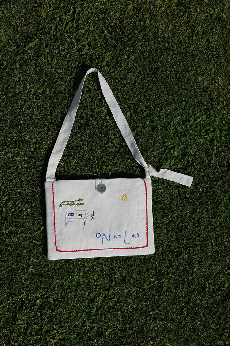 hand embroidery bag - aperitivo de verano