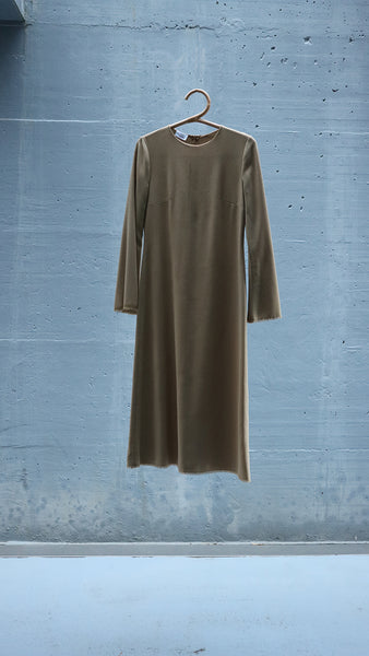 wool midi dress